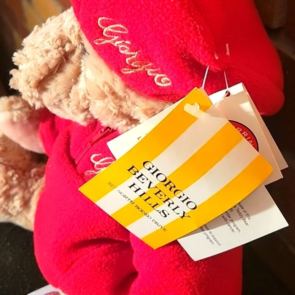 Giorgio Beverly Hills 2003 Holiday Teddy Bear No. 956, with tags
